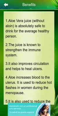 Aloe Vera Benefits android App screenshot 4